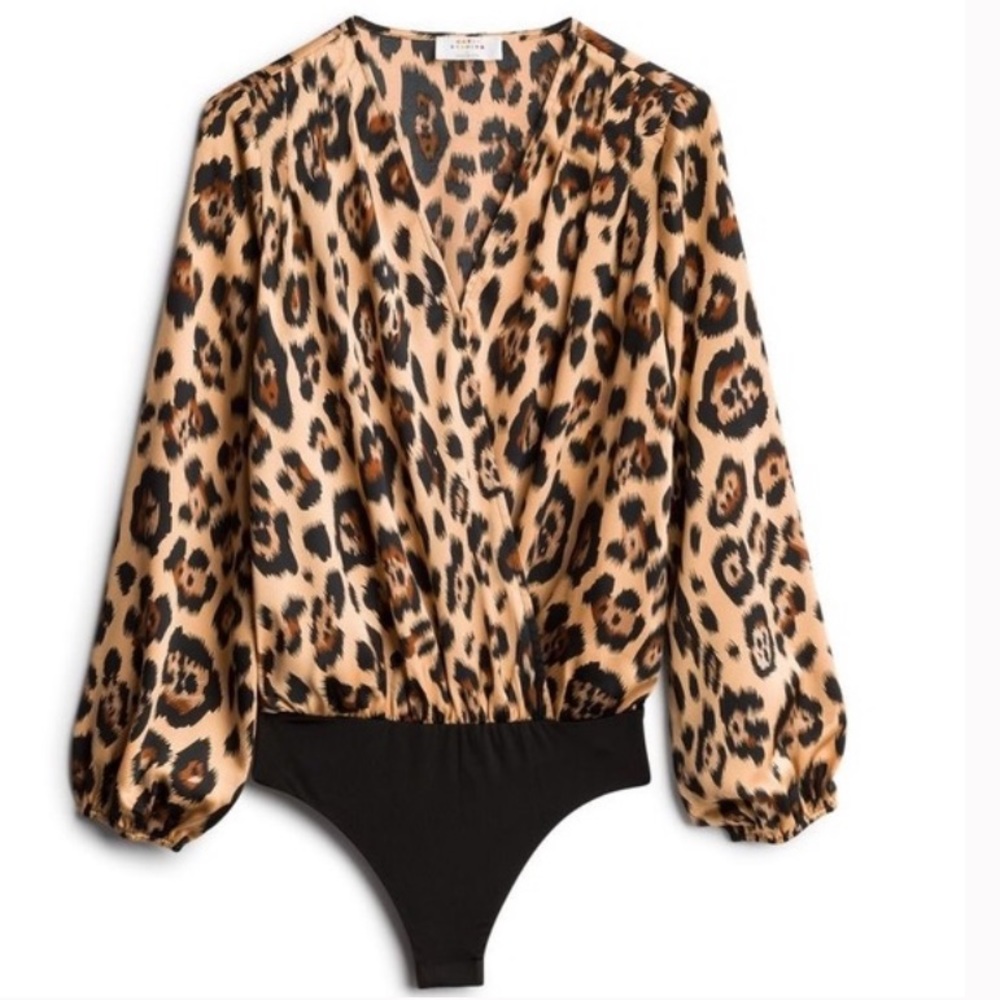 Katie Sturino Roan Textured Wrap Bodysuit, 2X